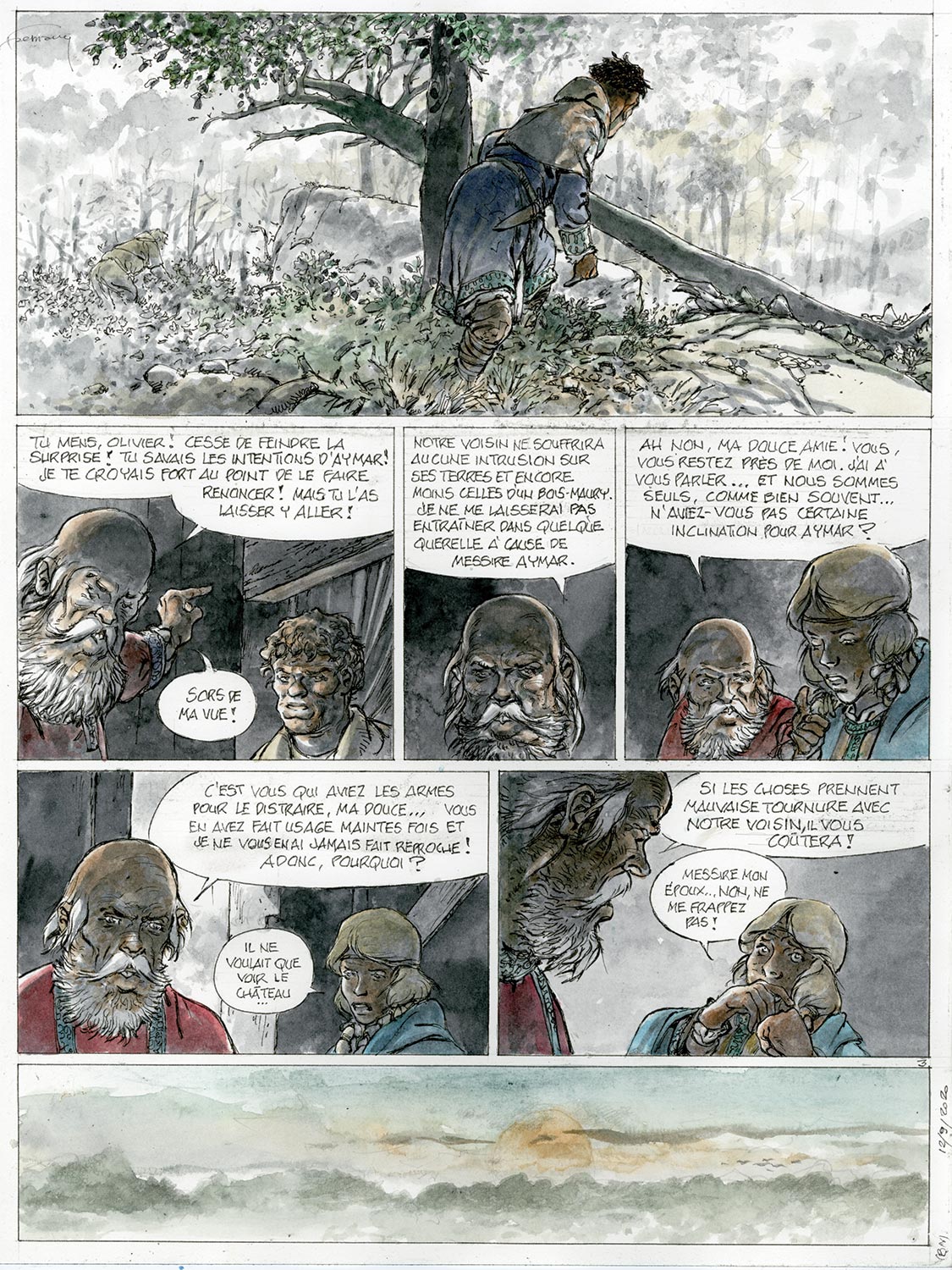 L'homme à la hache, Bois Maury, page 3